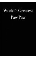 World's Greatest Paw Paw