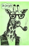 To-Do List Notebook Hipster Giraffe 4