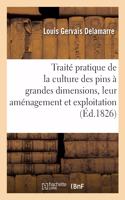 Traité Pratique de la Culture Des Pins À Grandes Dimensions, Leur Aménagement Et Exploitation
