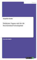 Endokrine Organe und der die Herz-Kreislauf Schockspirale