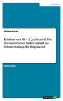 Konstanz vom 10. -13. Jahrhundert