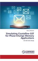 Simulating Crystalline GST for Phase-Change Memory Applications