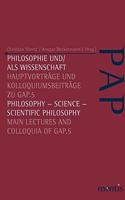 Philosophie Und/ALS Wissenschaft /Philosophy-Science - Scientific Philosophy