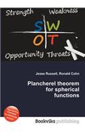 Plancherel Theorem for Spherical Functions