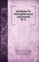 Jahrbucher fur Nationalokonomie und Statistik