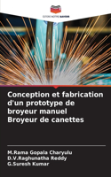 Conception et fabrication d'un prototype de broyeur manuel Broyeur de canettes