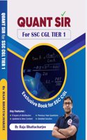 Quant Sir - Exclusive Book for SSC CGL Tier 1 Maths Subject (Quantitative Aptitude)