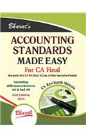 ACCOUNTING STANDARDS Made Easy for CA Final