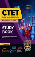 Examcart CTET Paper 2 (Class 6 to 8) Maths & Science Guidebook for 2025 Exam in English