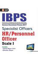 IBPS Specialist Officers HR/Personnel Officer Scale I 2017