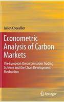 Econometric Analysis of Carbon Markets