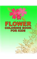 Flower Coloring Book for Kids