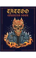 Tattoo Coloring Book