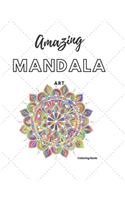 Amazing Mandala Art: Coloring Book