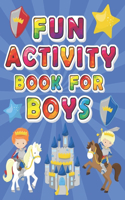 Fun Activity Book For Boys