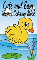 Cute and Easy Kawaii Coloring Book