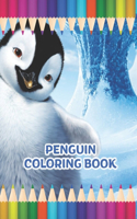 Penguin Coloring Book: Great Penguin Coloring Book for Kids activity and Adult