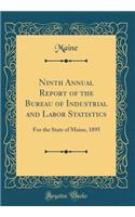 Ninth Annual Report of the Bureau of Industrial and Labor Statistics: For the State of Maine, 1895 (Classic Reprint)