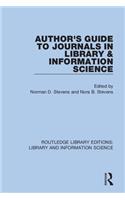 Author's Guide to Journals in Library & Information Science