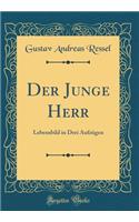 Der Junge Herr: Lebensbild in Drei AufzÃ¼gen (Classic Reprint): Lebensbild in Drei AufzÃ¼gen (Classic Reprint)