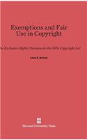 Exemptions and Fair Use in Copyright