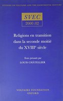 Religions en transition dans la seconde moitié du XVIIIe siècle