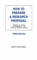 How to Prepare a Research Proposal