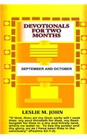 Devotionals for Two Months: September and October: September and October