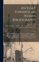 Essay Towards an Indian Bibliography