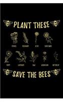 Plant These Save The Bees