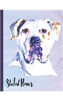 Student Planner: School Planner 2019-2020 Watercolor Dog Design