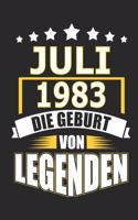 Juli 1983 Die Geburt von Legenden