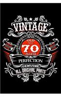 Vintage Old No 70 Aged Perfection Genuine All Original Parts