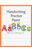 Handwriting Practice Paper