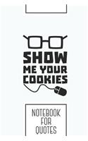 Notebook for Quotes
