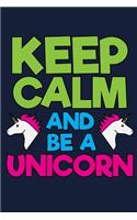 Keep Calm And Be A Unicorn