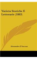 Varieta Storiche E Letterarie (1883): (English)