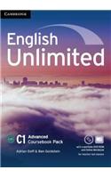 English Unlimited Advanced Coursebook with e-Portfolio and Online Workbook Pack