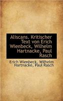 Aliscans. Kritischer Text Von Erich Wienbeck, Wilhelm Hartnacke, Paul Rasch