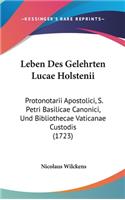 Leben Des Gelehrten Lucae Holstenii