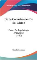 de La Connaissance de Soi-Meme