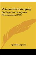 Osterreichs Untergang