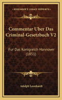 Commentar Uber Das Criminal-Gesetzbuch V2
