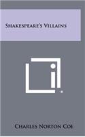 Shakespeare's Villains