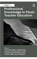 Professional Knowledge in Music Teacher Education