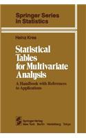 Statistical Tables for Multivariate Analysis