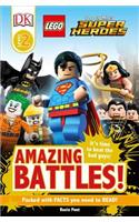 DK Readers L2: Legoâ(r) DC Comics Super Heroes: Amazing Battles!: It's Time to Beat the Bad Guys!