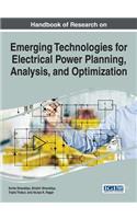 Handbook of Research on Emerging Technologies for Electrical Power Planning, Analysis, and Optimization