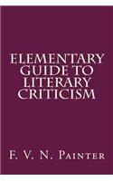 Elementary Guide to Literary Criticism