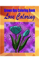 Grown Ups Coloring Book Love Coloring